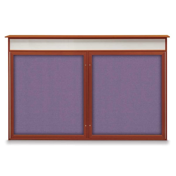 Open Faced Traditional Corkboard, 96x48"